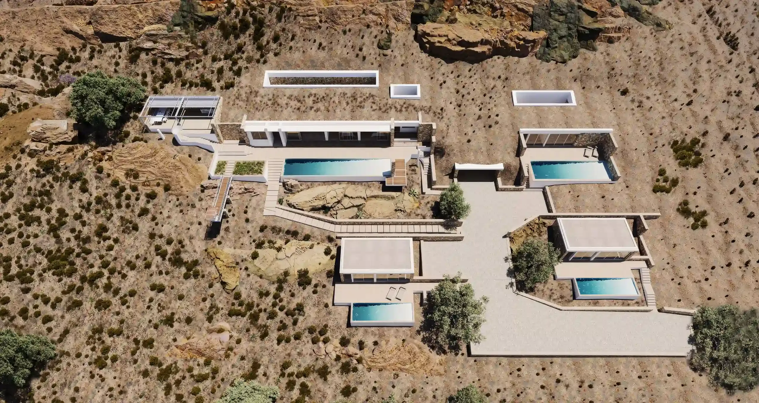 Vertidi Villas Architectual Overview